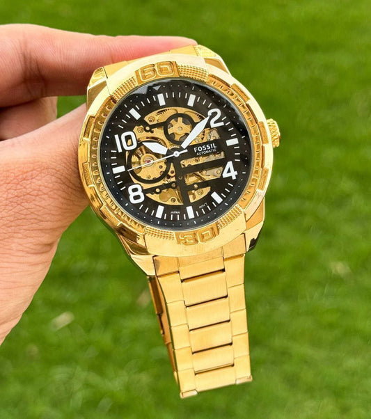 Fossil Modern Machine Automatic – ZBlack Bronson ME3256